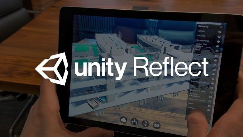 Anúncio do Unity Reflect