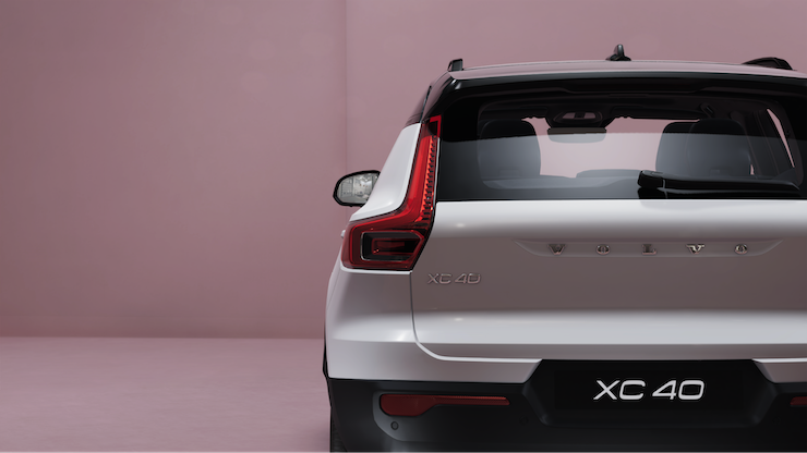 Volvo XC40 Подзарядка: 3D-модель в Unity
