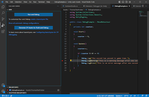 Speed up debugging with Microsoft Visual Studio Code