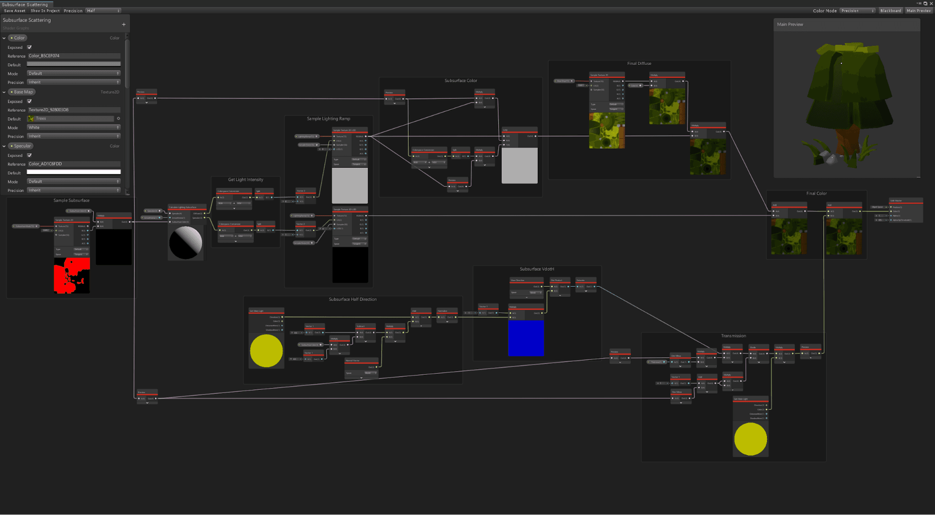 Shader Graph 中的自定义照明:2019 年扩展您的图表
