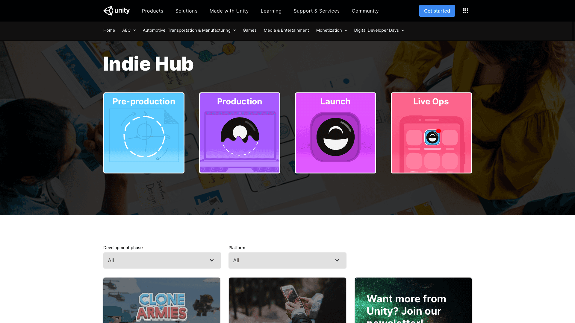 Introducing our content hub for indie developers