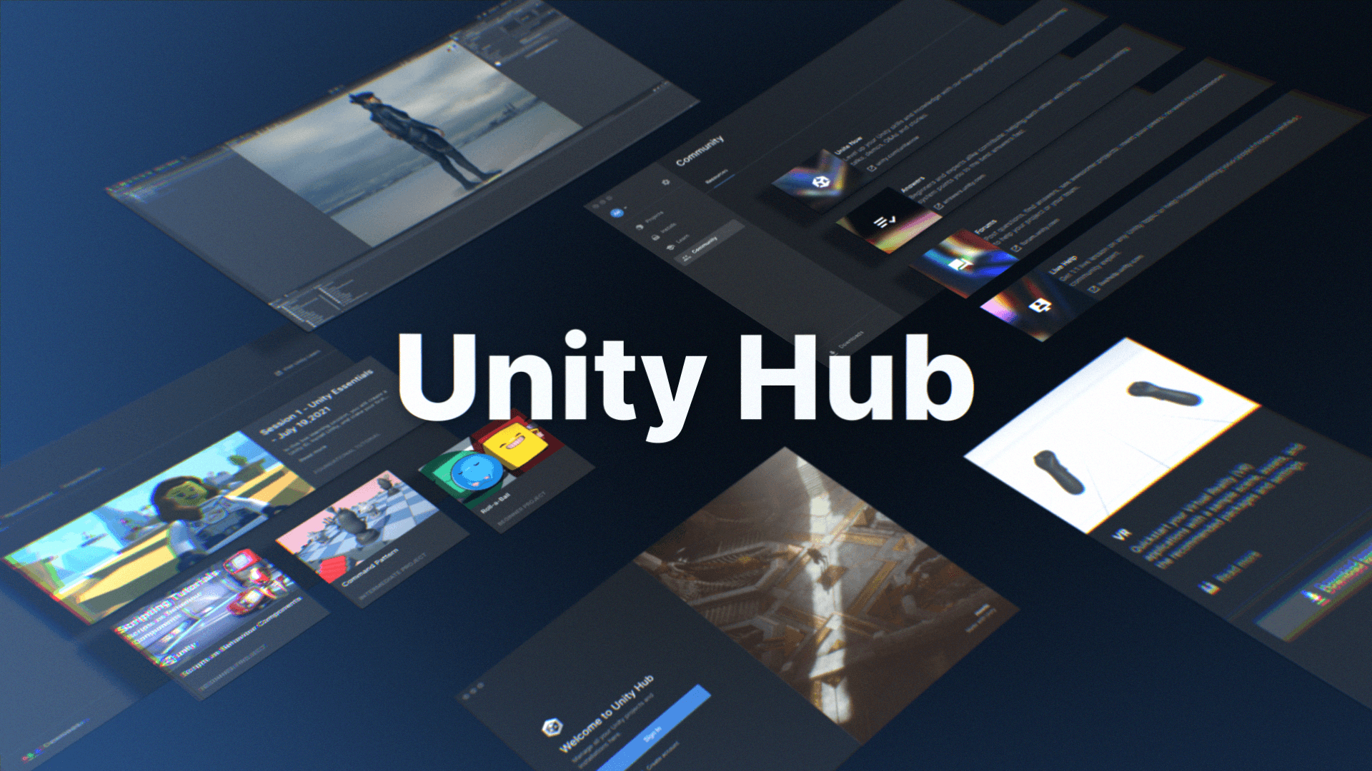 Speed up your productivity with the Unity Hub