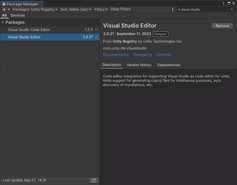 package-manager-visual-studio