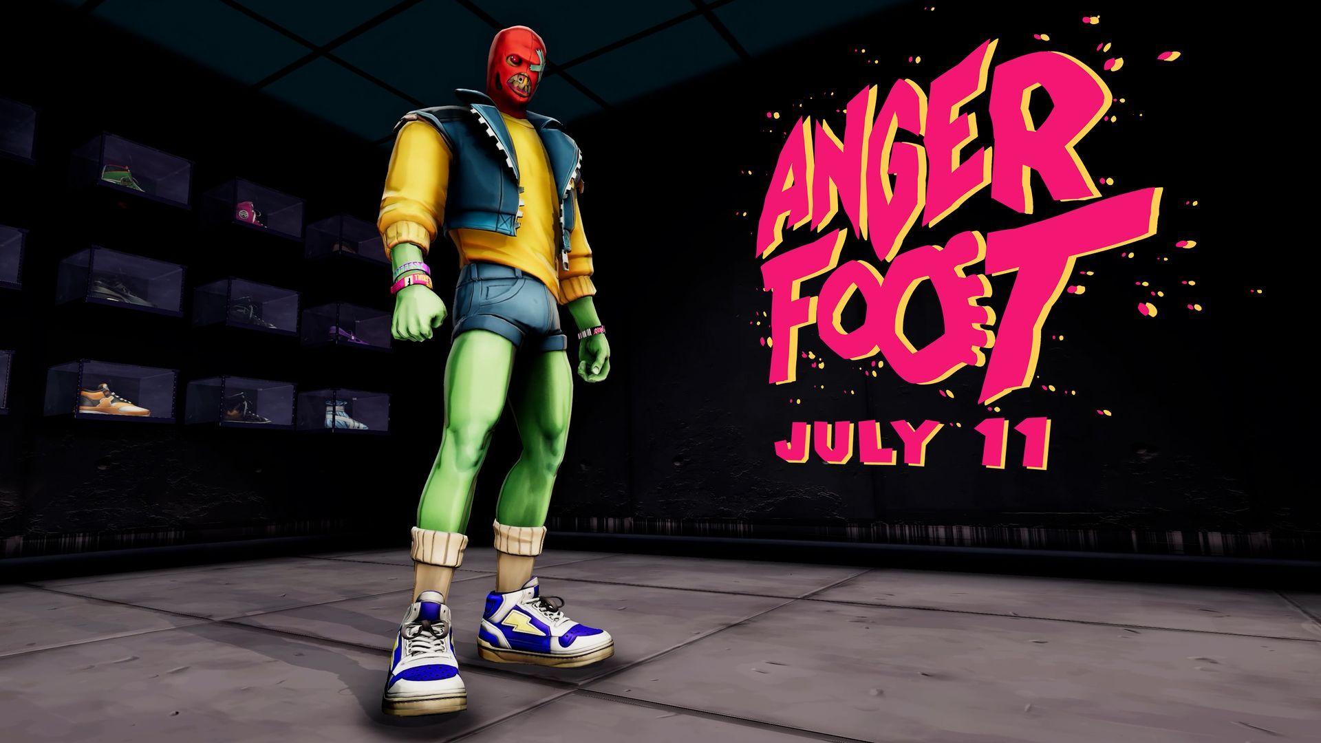 Capa do Anger Foot