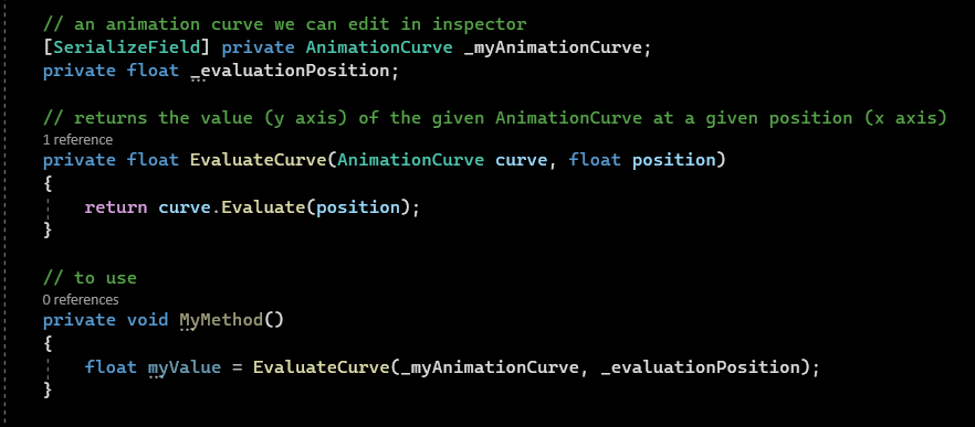 Animation Curves, the ultimate design lever