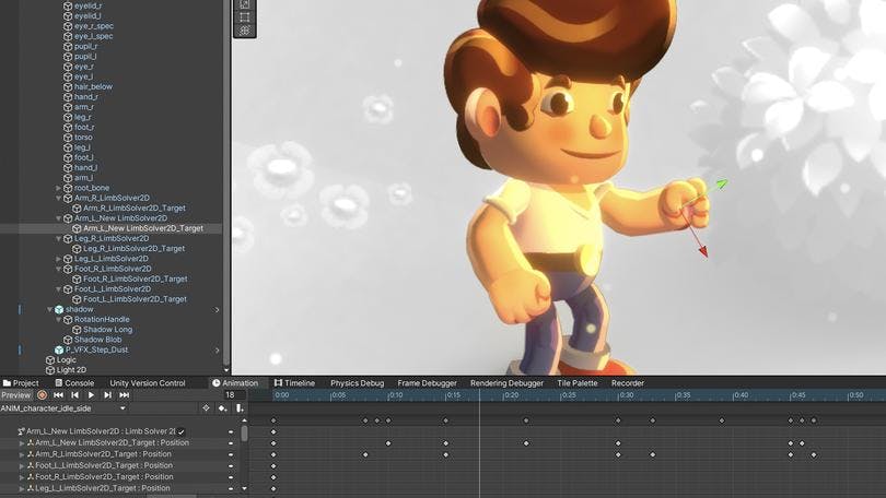 USING THE 2D IK PACKAGE DURING ANIMATION