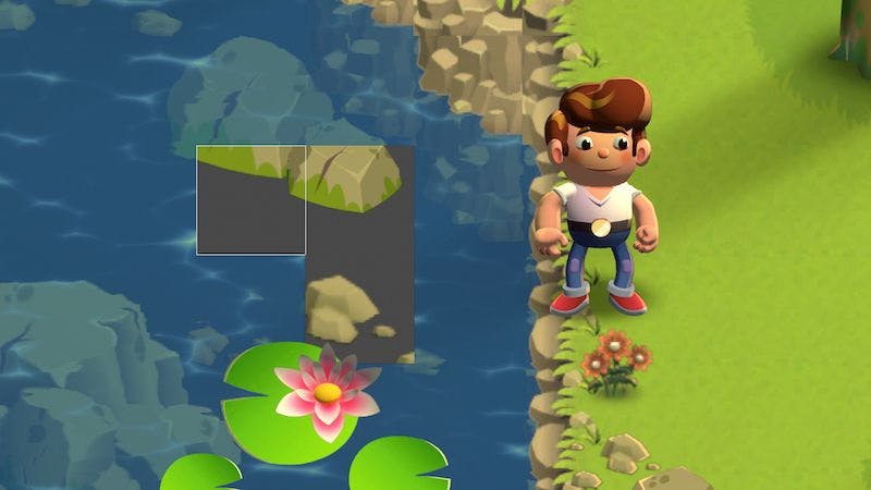 Water tiles animation