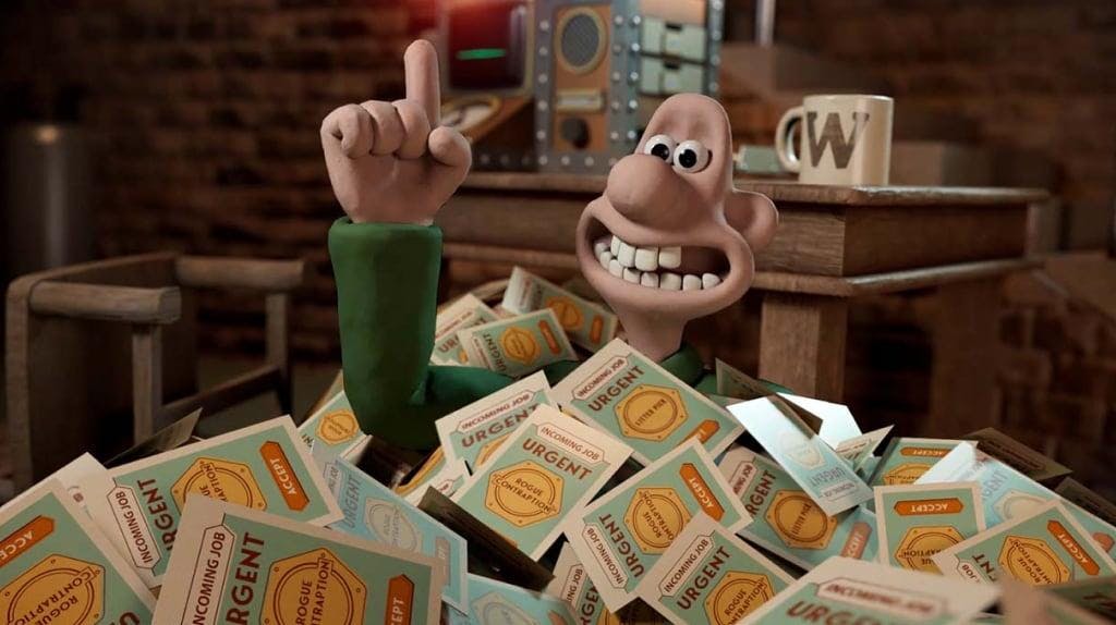 『Wallace and Gromit』のアニメーション
