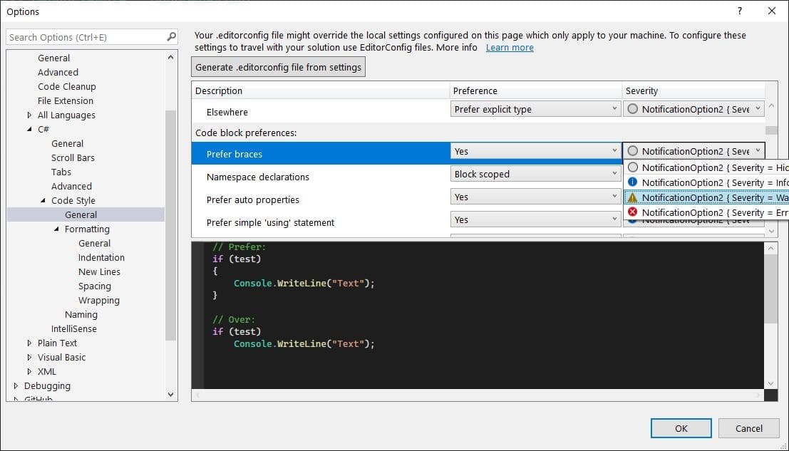 Анализаторы Roslyn