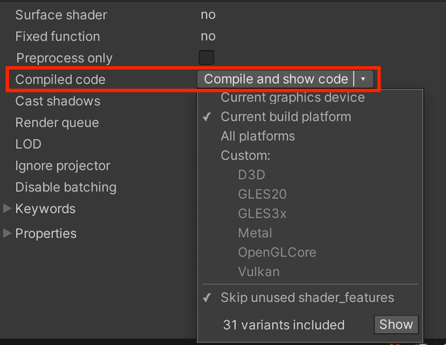 Unity Shader Variants Optimization & Troubleshooting Tips