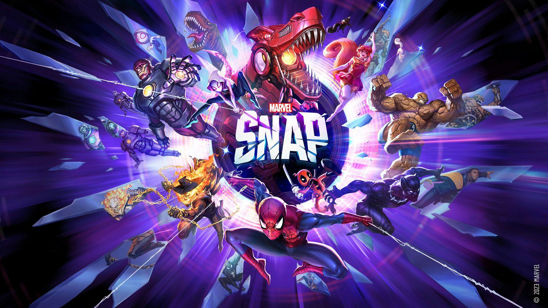 Arte promocional do Marvel SNAP