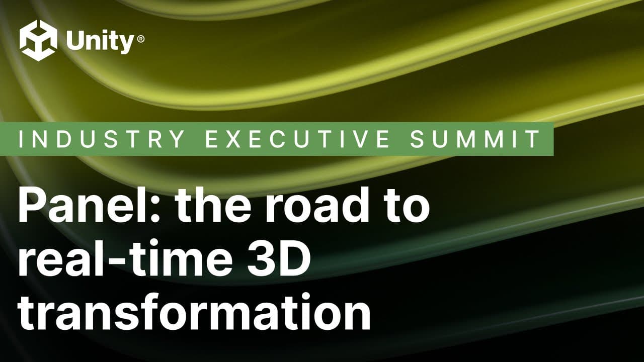 Panel discussion at Unity Executive Summit, Atlanta, 2024