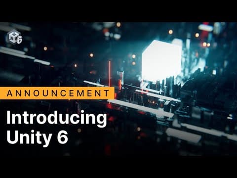 介绍 Unity 6