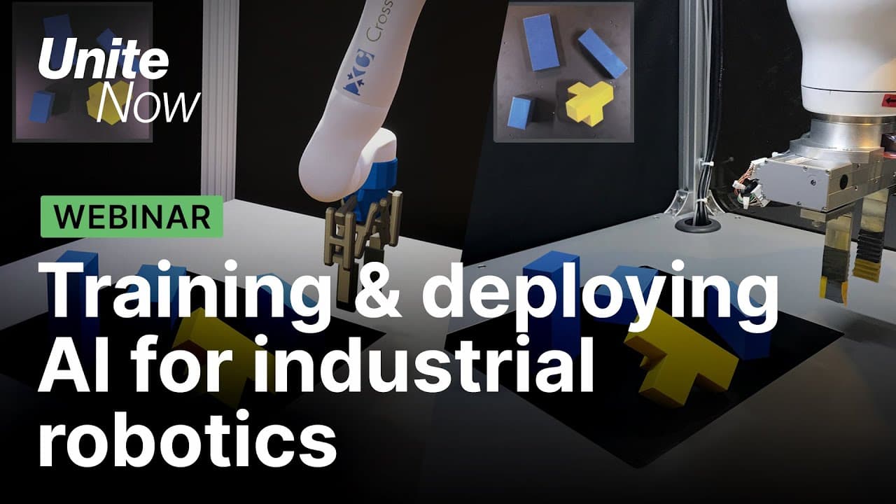 Training & Deploying AI for Industrial Robotics