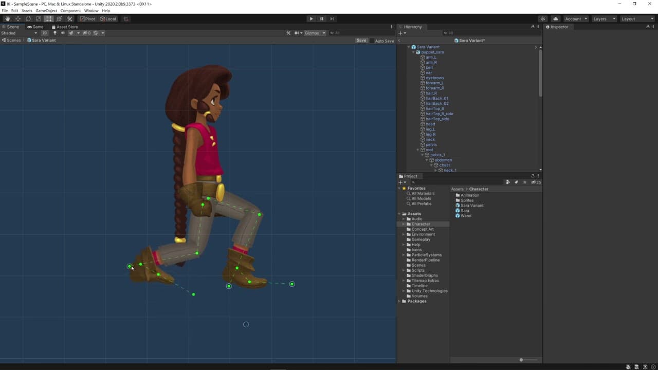 2D Animation 5.0 with 2D Inverse Kinematics (IK)