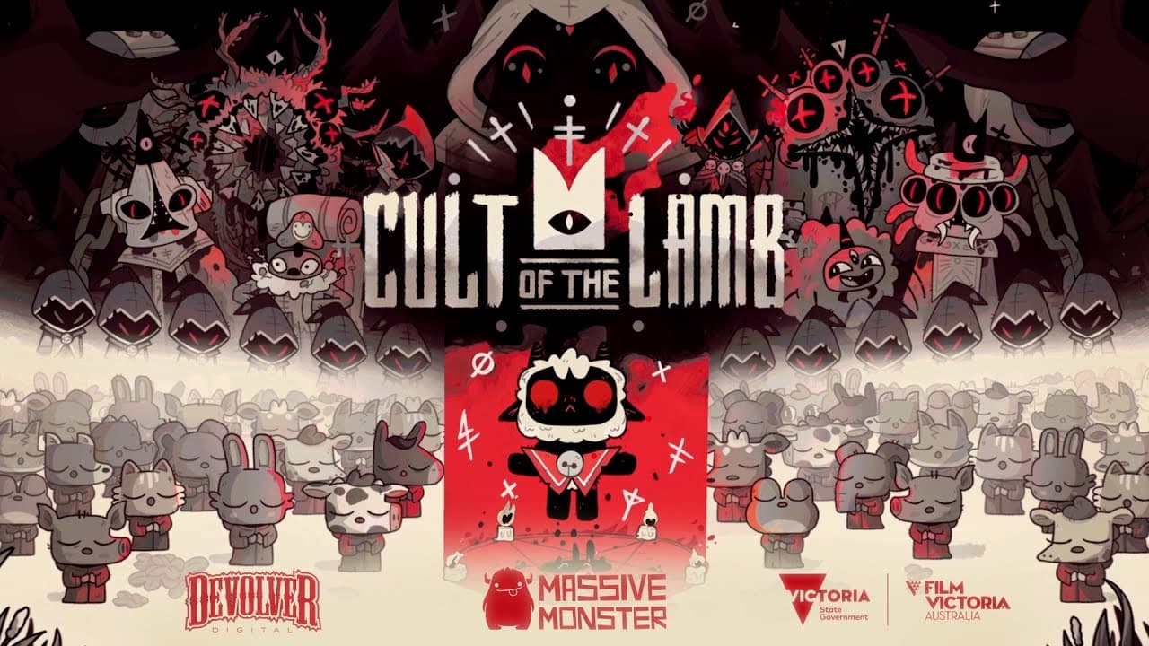Bande-annonce de Cult of the Lamb par Massive Monster et Devolver Digital