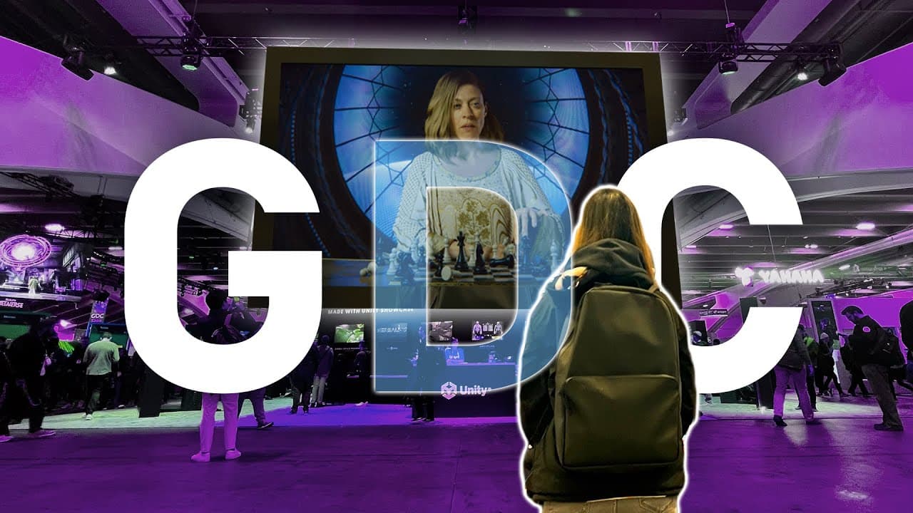Samyam takes viewers through a day in the life at GDC, starting at the Unity booth
