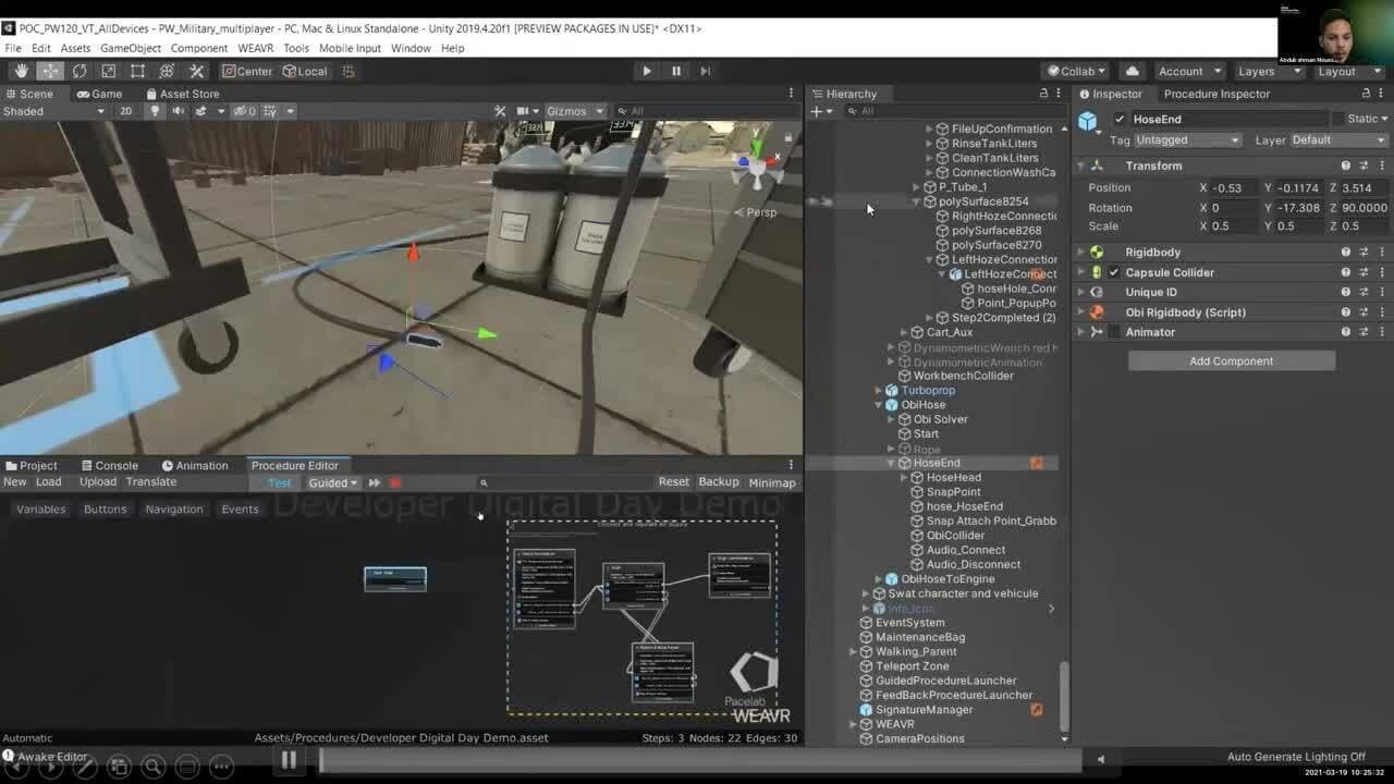 Создавайте контент XR в 10 раз быстрее с помощью WEAVR + Unity