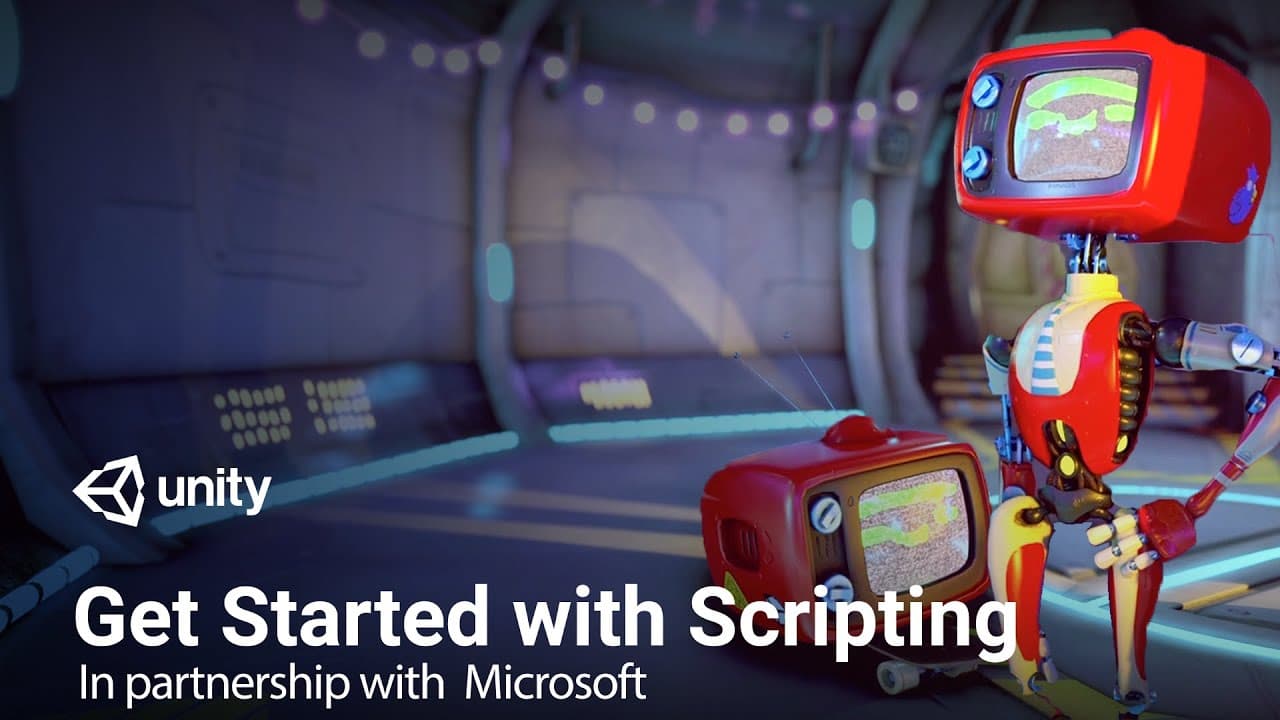 Начните работу со сценариями на C# с помощью Unity и Visual Studio