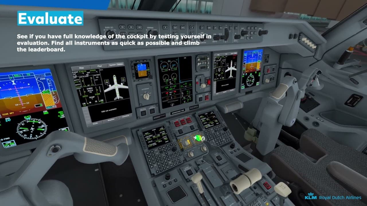 VR Cockpit - KLM