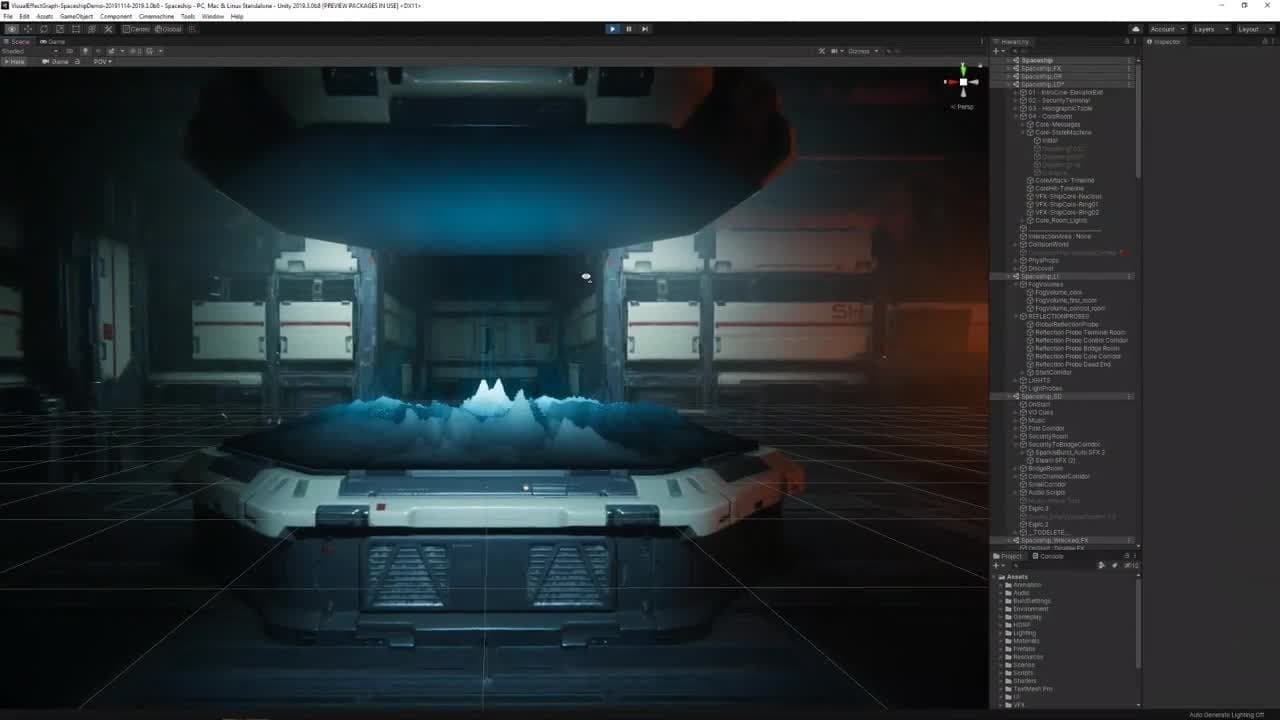 Intégration de Visual Effect Graph avec Shader Graph
