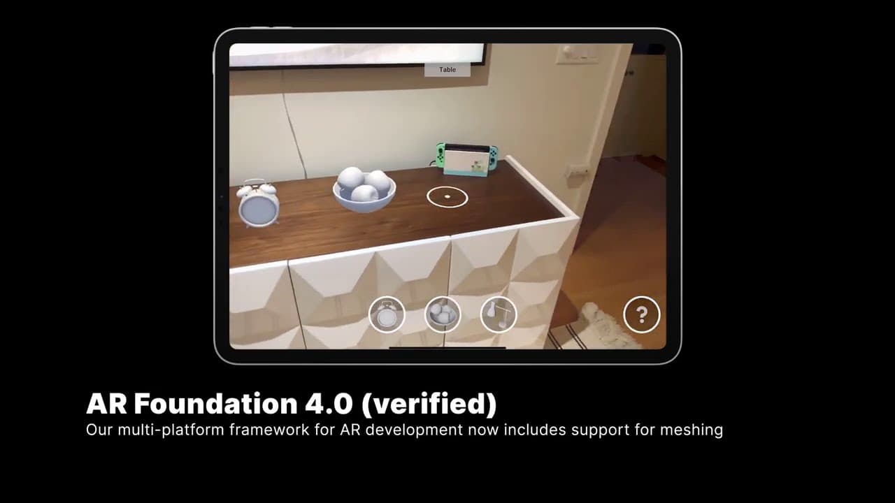 AR Foundation 4.0 is now verified