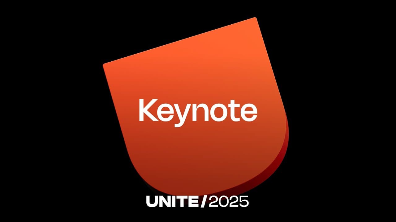 Unite 2025 主题演讲