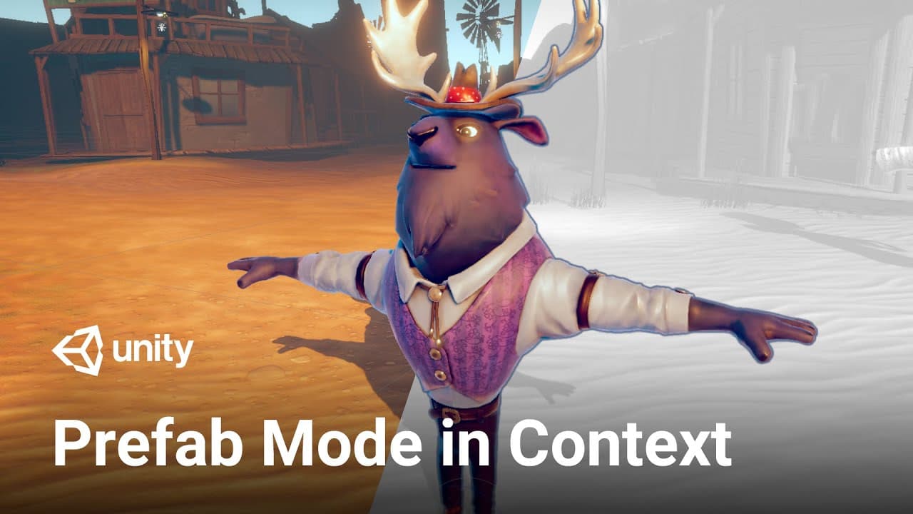 Edição de prefabs no contexto