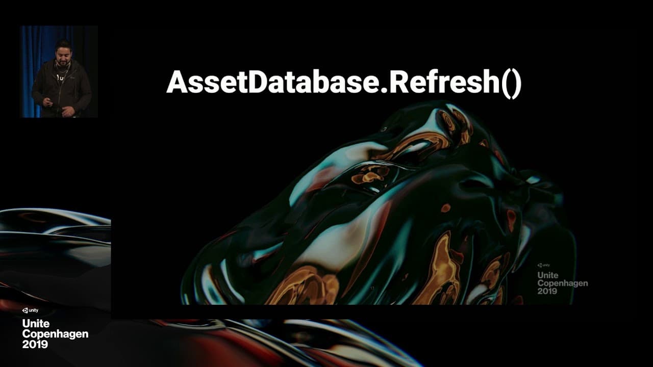 AssetDatabase.Refresh() refresher - Unite Copenhagen