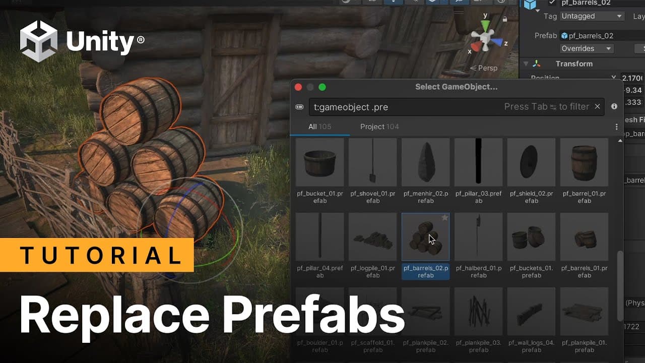 Replace Prefab instances in 2022.2.
