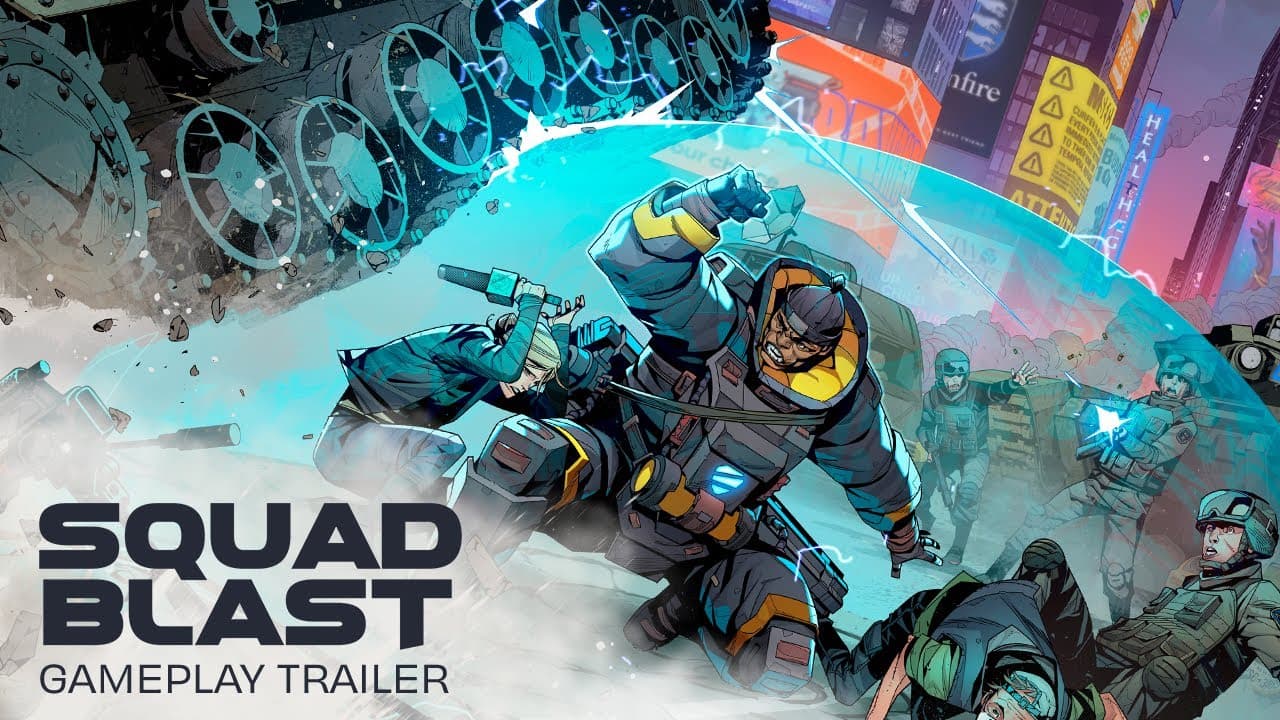 『SquadBlast』ゲームプレイトレーラー