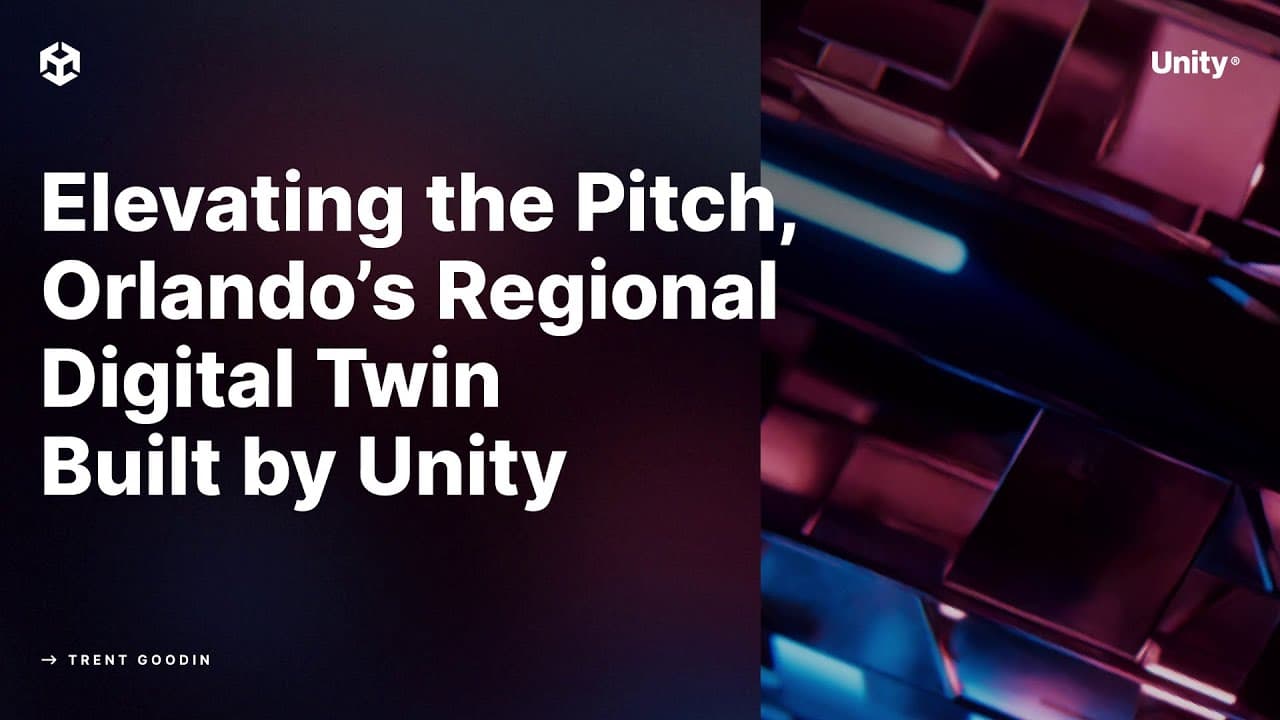 提高音调：由 Unity 打造的奥兰多地区数字 Twins