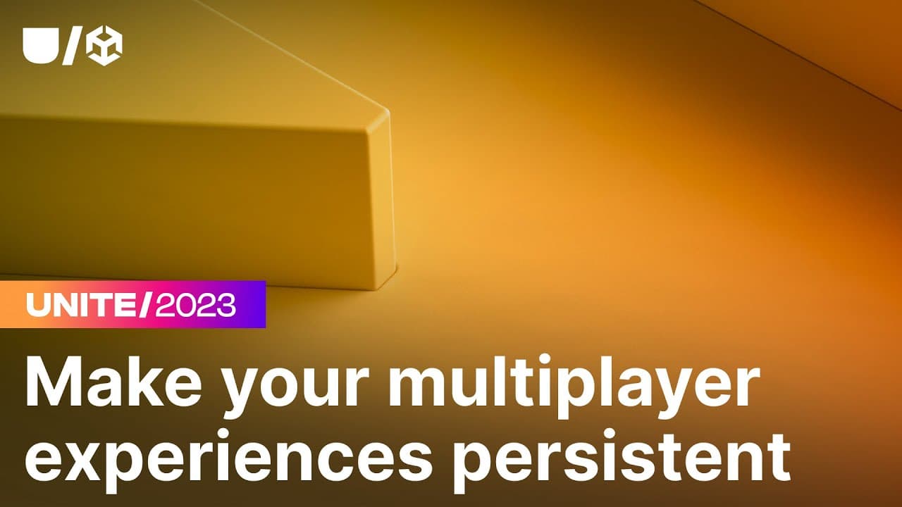 Make It Persistent: Developing Next-Gen Multiplayer Experiences