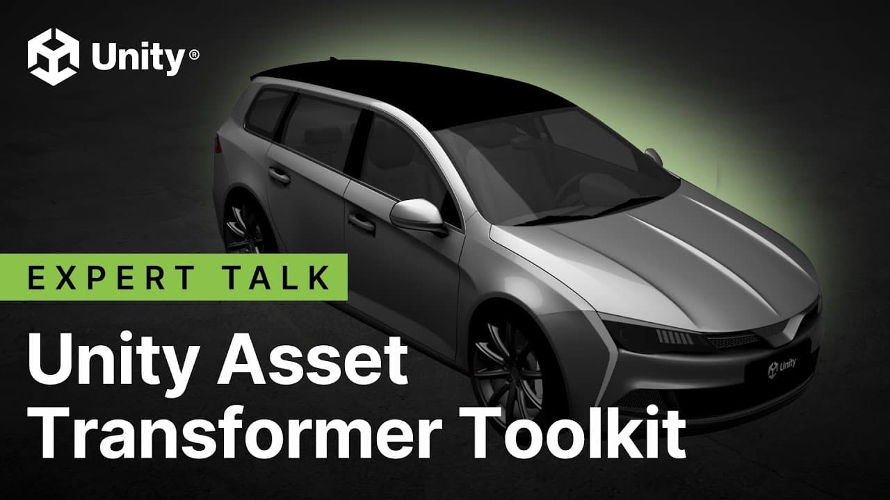 Fala de especialista: Unity Asset Transformer Toolkit