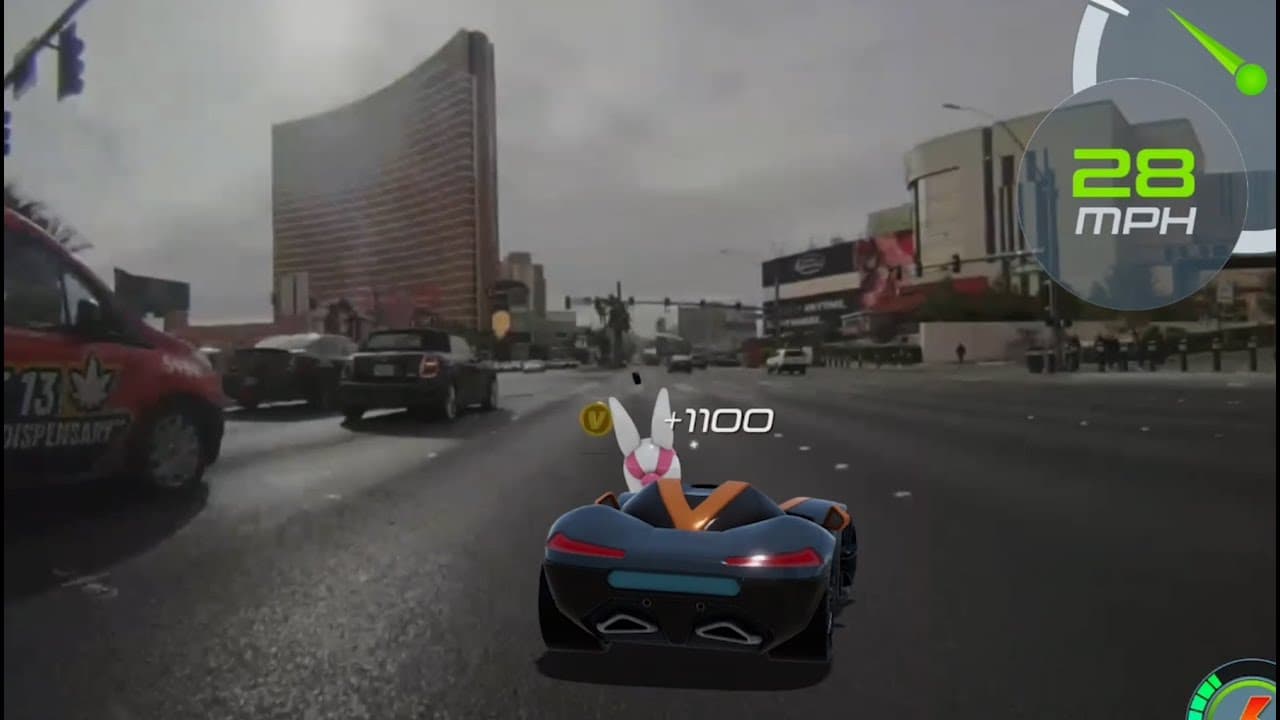 法雷奥赛车2024 年 SXSW 上的车载游戏
