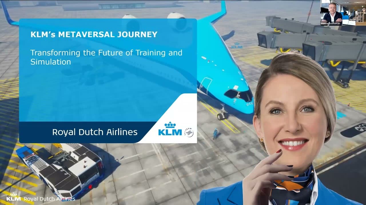 Вебинар KLM - Создание программ обучения VR в Air France-KLM