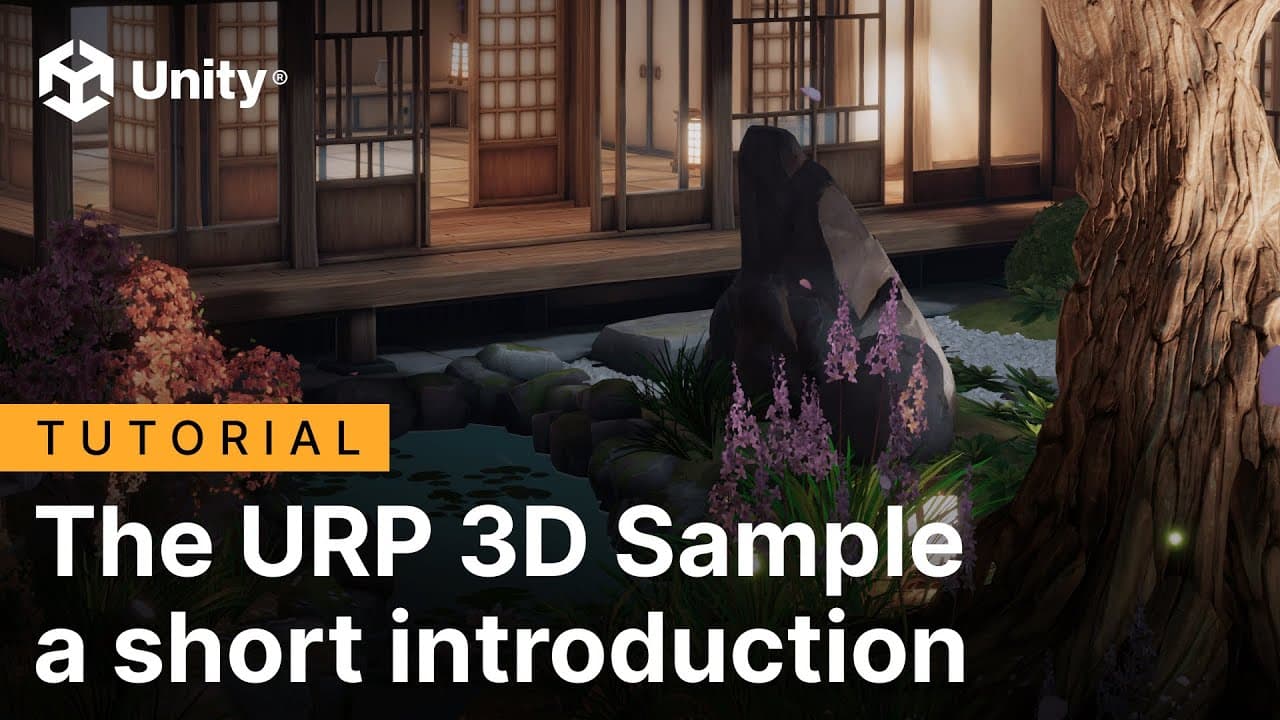 Tutorial: The URP 3D Sample – a short introduction