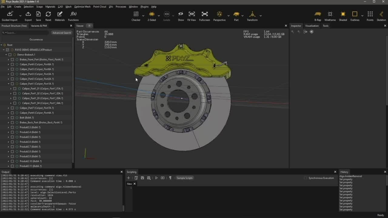 Pixyz로 CAD 및 메쉬 데이터 활용