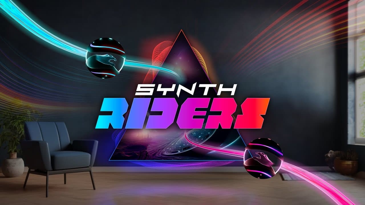 『Synth Riders』ゲームプレイ | Apple Vision Pro