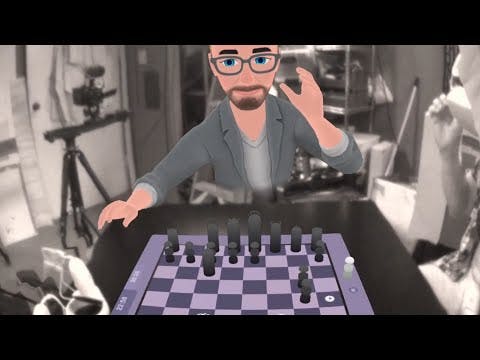 Jogando xadrez em realidade mista no Quest 2 - Demonstração impressionante de Unity Slices!