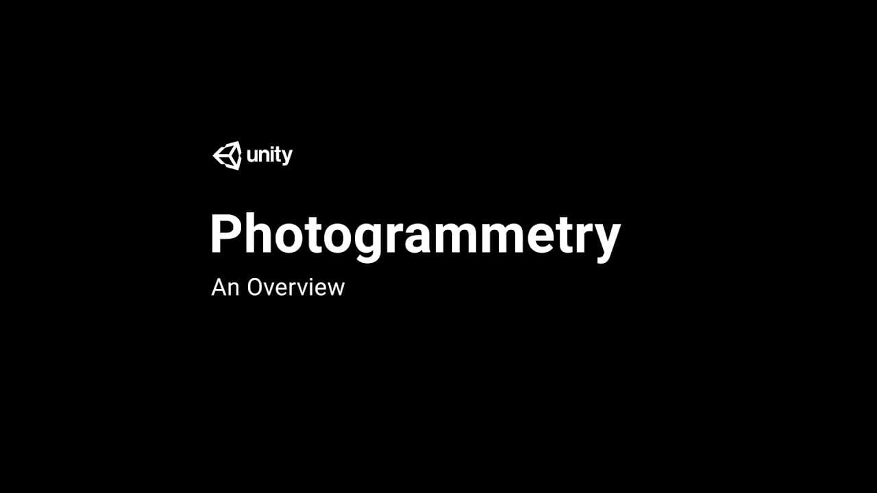Photogrammetry In Unity: An Overview