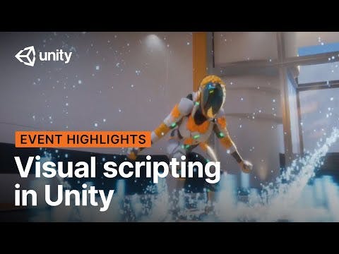 Визуальное написание скриптов в Unity