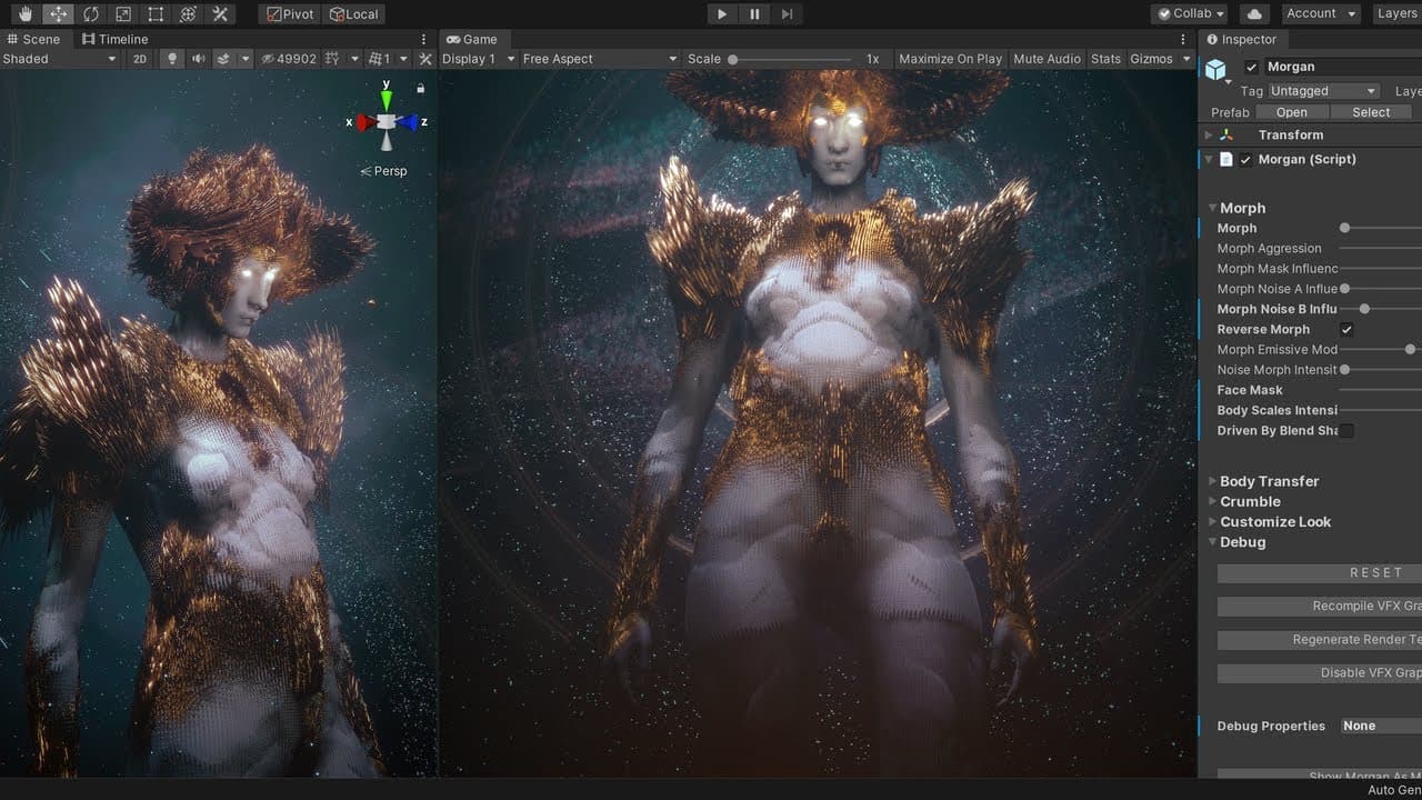 『The Heretic』のリアルタイム VFX ワークフロー - Unite Copenhagen