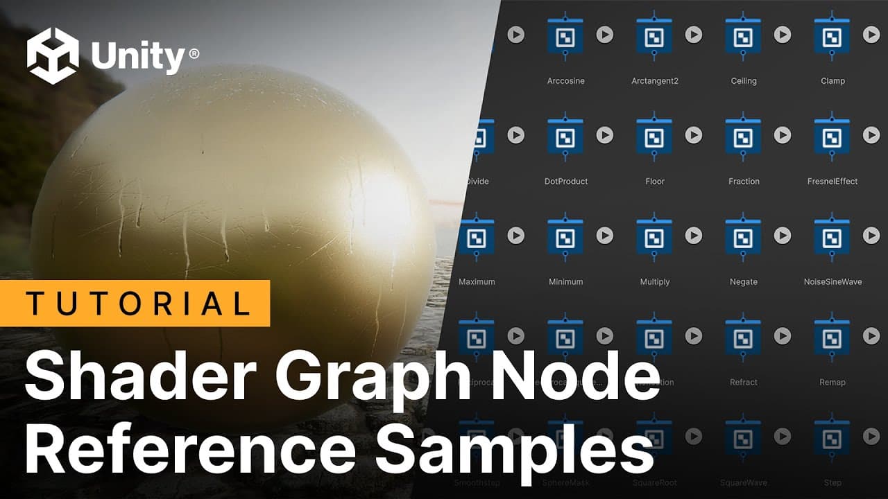 Ссылка на образец узла для Shader Graph