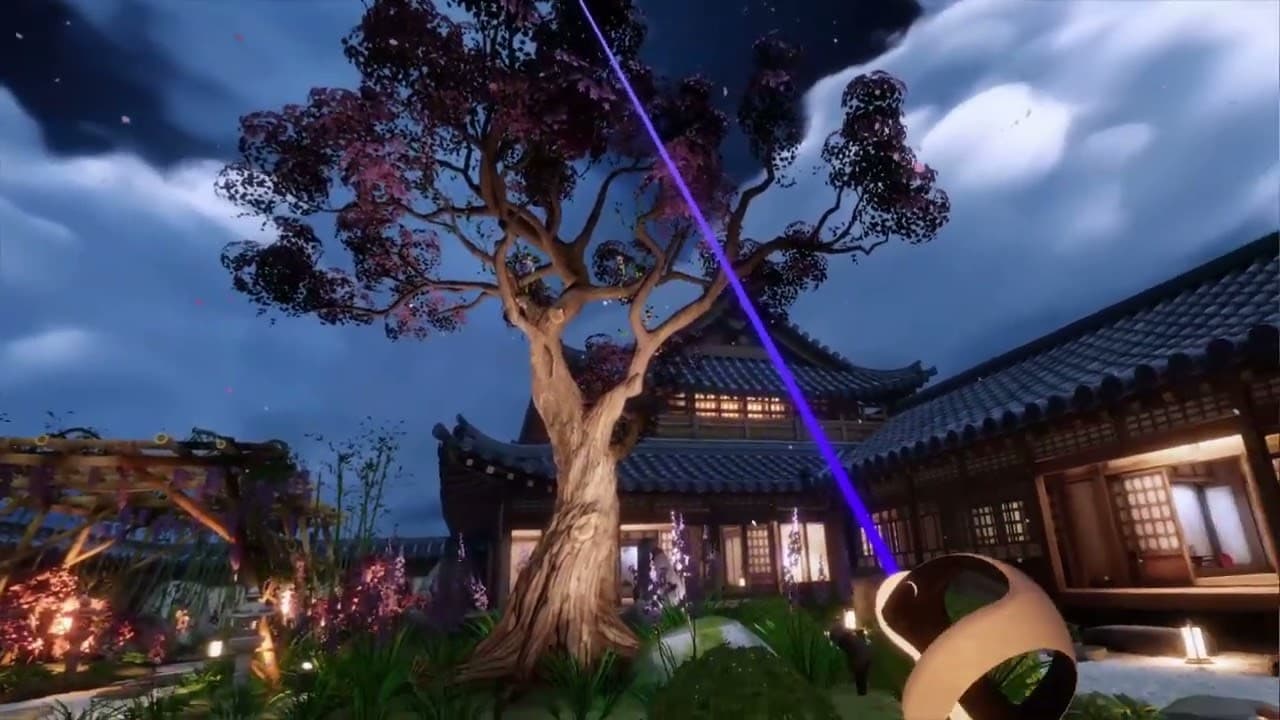 Die URP Garden-Demo läuft auf PS VR2