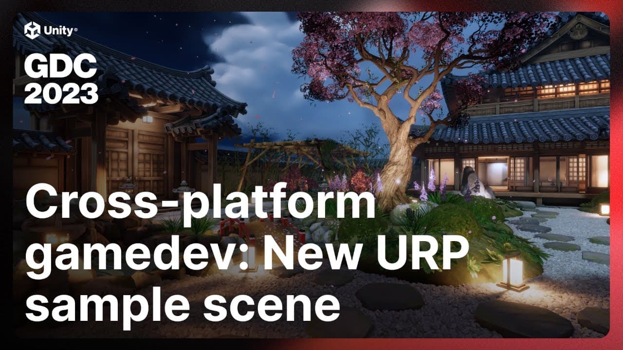 Cross-platform gamedev: New URP sample scene