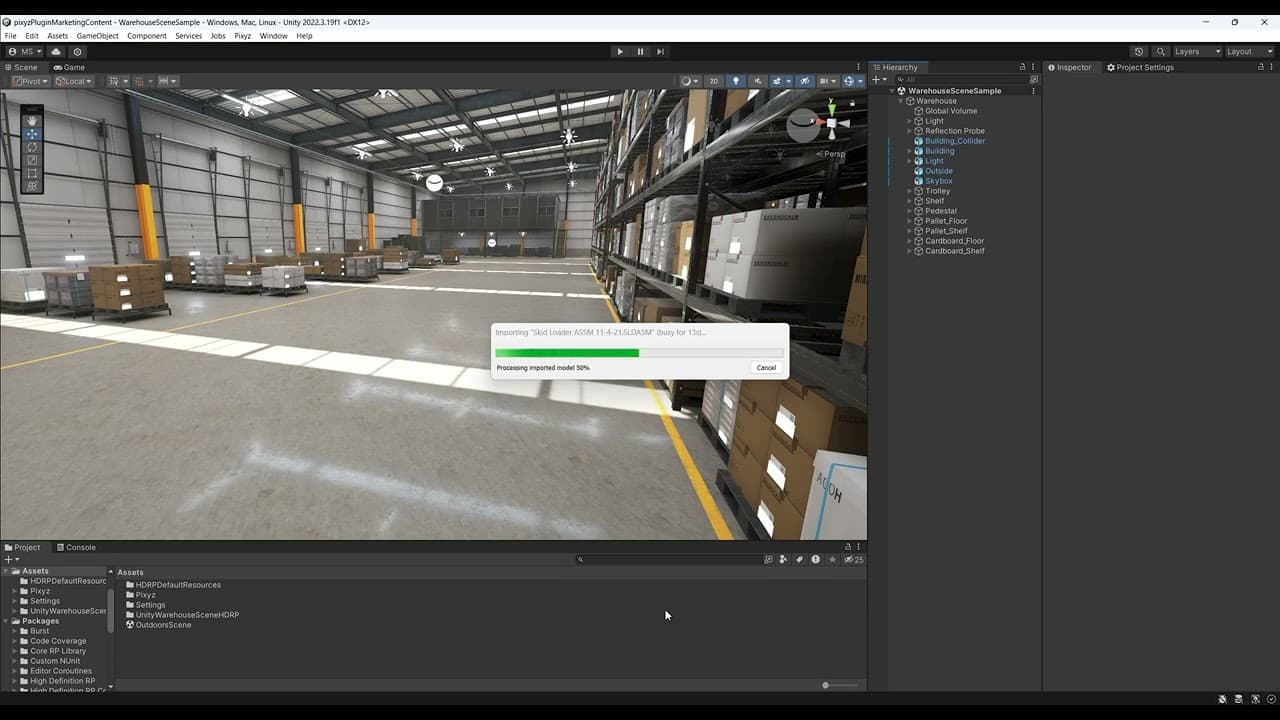 Unity Asset Transformer Toolkit で 3D モデルをインポートする