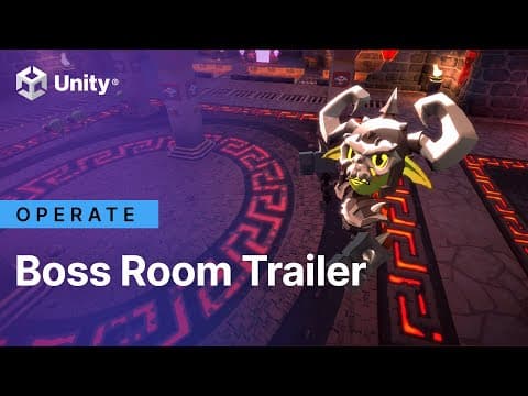 Boss Room – 小型多人合作游戏示例 | Unity