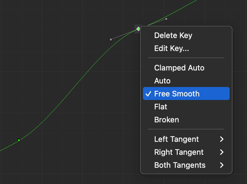 A tangent's key in Unity