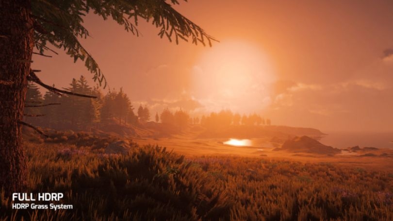 HDRPグラスシステム